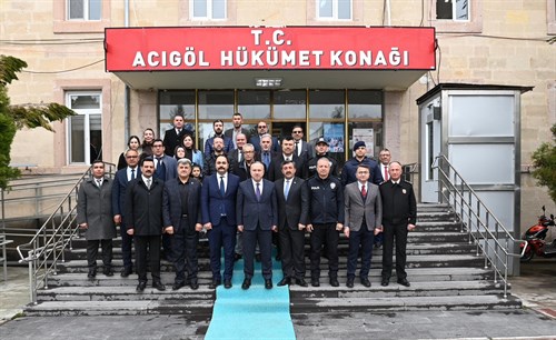Valimiz Sayın Ali Fidan Acıgöl İlçemizi Ziyaret Etti