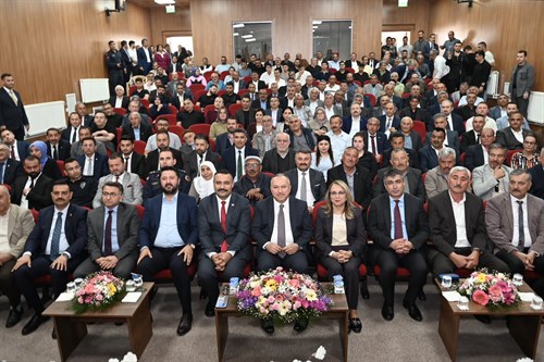 Valimiz Ali Fidan Kaplıcalar Diyarı Kozaklı Konferansı’na Katıldı