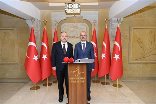Ulaştırma ve Altyapı Bakanımız Sayın Abdulkadir Uraloğlu’nu İlimizde Ağırladık